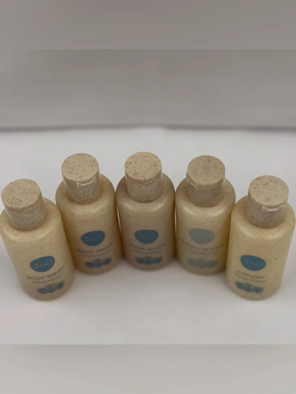 360 Luxury Guest Room Toiletries Bathroom Amenities Kit Bulk Travel Size Lot